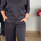 ⏳Begrenzte Zeit 70% Rabatt💥Elegantes 3-teiliges Set: Langer Cardigan, Oberteil und Hose