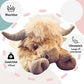 🔥Heißer Verkauf 49% Rabatt🎁Niedliches Zeichentrick-Highland-Kuh-Kuscheltier🐂