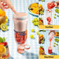 💥 Muttertagsaktionen 💥 Bestseller Tragbarer Entsafter | 🌟Frischer Saft jederzeit und überall!