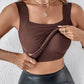 🏆Letzter Tag Sonderpreis 11,99 €!!💐Thermische Tank-Tops für Damen mit U-Ausschnitt und integriertem BH