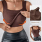 🏆Letzter Tag Sonderpreis 11,99 €!!💐Thermische Tank-Tops für Damen mit U-Ausschnitt und integriertem BH