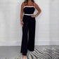 💕Begrenzter Verkauf 50% RABATT💕Eleganter Damen-Jumpsuit mit integriertem BH