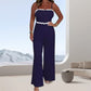 💕Begrenzter Verkauf 50% RABATT💕Eleganter Damen-Jumpsuit mit integriertem BH