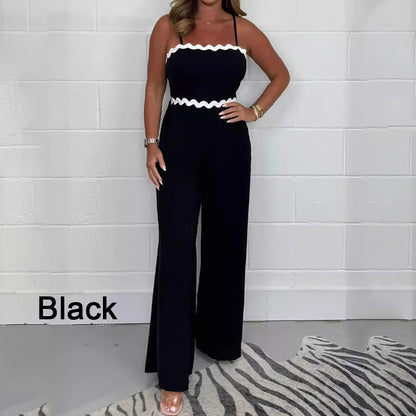 💕Begrenzter Verkauf 50% RABATT💕Eleganter Damen-Jumpsuit mit integriertem BH