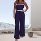 💕Begrenzter Verkauf 50% RABATT💕Eleganter Damen-Jumpsuit mit integriertem BH
