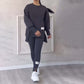 🍁50% RABATT🔥Lässiges Sweatshirt-Leggings-Set für Frauen