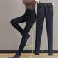 Damen Hoch Taille Schlank Dehnen Warme Röhrenjeans