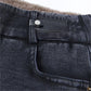 Damen Hoch Taille Schlank Dehnen Warme Röhrenjeans