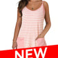 💕2025 SOMMER NEUE ART 50% RABATT💕Damen ärmelloses Sommerkleid mit Shorts