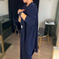 ⏳Begrenzte Zeit 70% Rabatt💥Elegantes 3-teiliges Set: Langer Cardigan, Oberteil und Hose