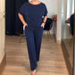 ⏳Begrenzte Zeit 70% Rabatt💥Elegantes 3-teiliges Set: Langer Cardigan, Oberteil und Hose