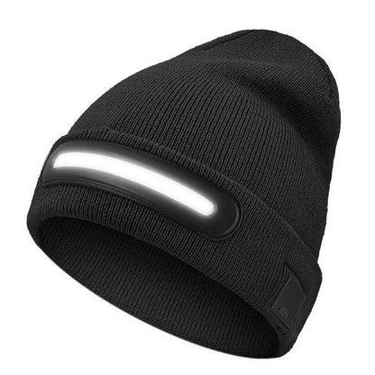 Wiederaufladbare Bluetooth-Mütze mit Licht