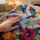🔥2026 Neuheiten, 50 % Rabatt!🎁Kuschelige und weiche Flanelldecke mit Blumenmuster🦜
