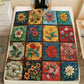 🔥2026 Neuheiten, 50 % Rabatt!🎁Kuschelige und weiche Flanelldecke mit Blumenmuster🦜