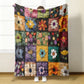 🔥2026 Neuheiten, 50 % Rabatt!🎁Kuschelige und weiche Flanelldecke mit Blumenmuster🦜