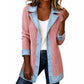🔥Heißer Verkauf 60% Rabatt🧥Gerippte Strickjacke mit Deni - Lässiger Chic für jeden Tag🎁