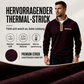 Herren-Pullover mit Viertelreißverschluss und warmer Fütterung