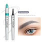 3D Wasserdichter Microblading Augenbrauenstift mit 4-Zacken Spitze Tattoo-Bleistift