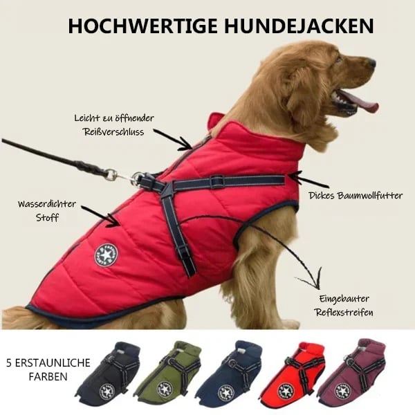 🐶Neujahrsverkauf 49 % RABATT🐾Wasserdichter Warmer Multifunktionaler Hundemantel