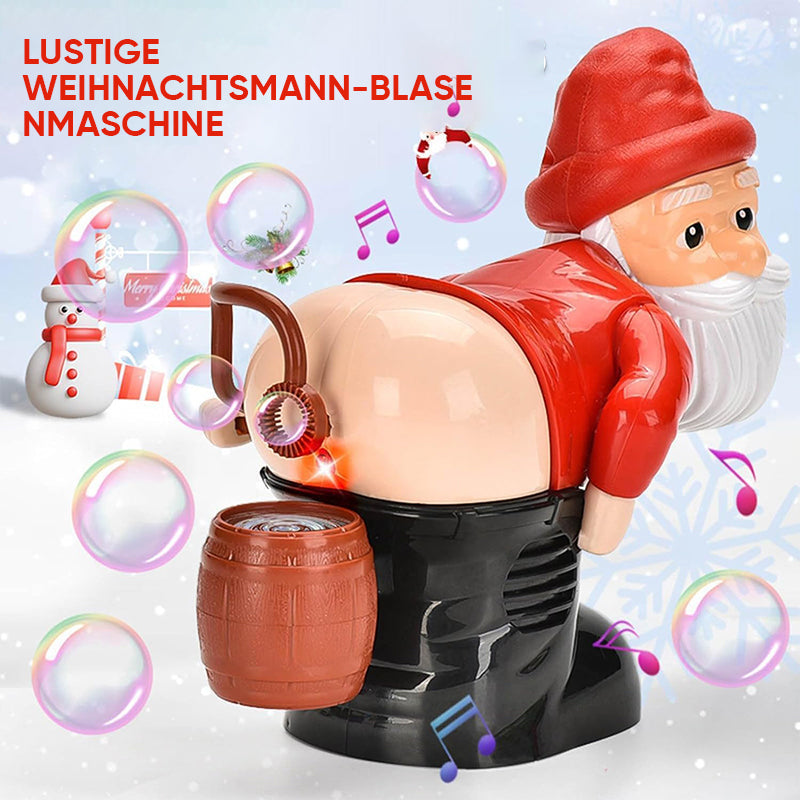 Lustige Weihnachtsmann-Blasenblasmaschine-2