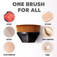 😍kaufe 2 und erhalte 2 gratis💝Flacher Top-Make-up-Pinsel mit Bonus-Etui