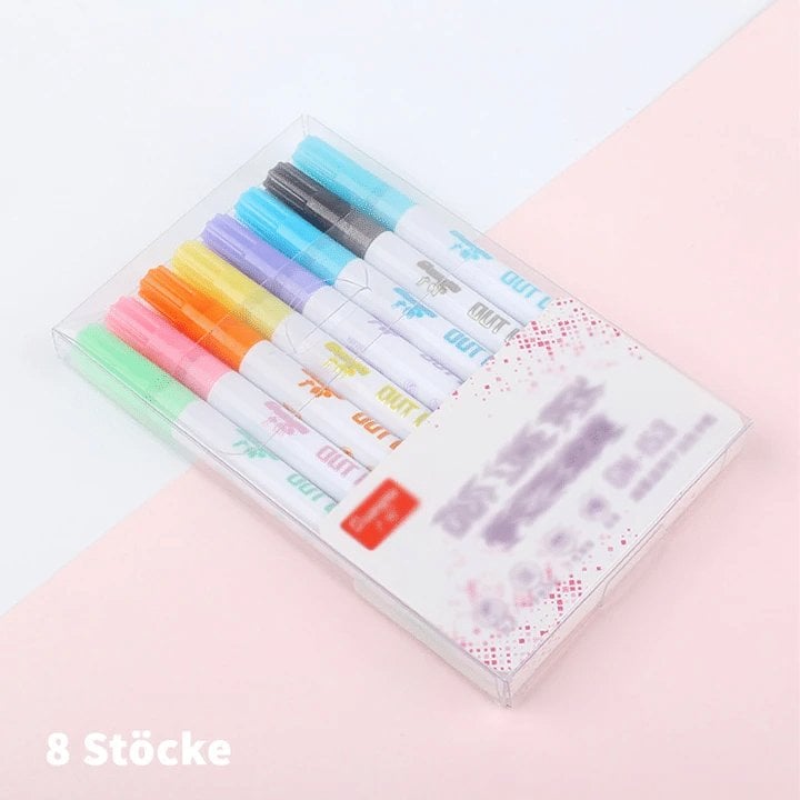 Shimmer Marker Pen Set-5