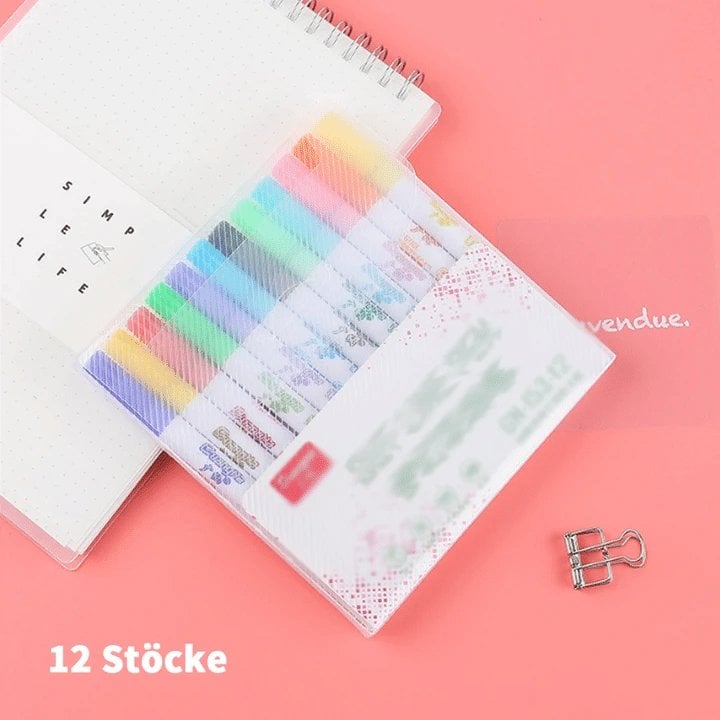 Shimmer Marker Pen Set-6