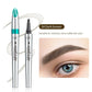 3D Wasserdichter Microblading Augenbrauenstift mit 4-Zacken Spitze Tattoo-Bleistift